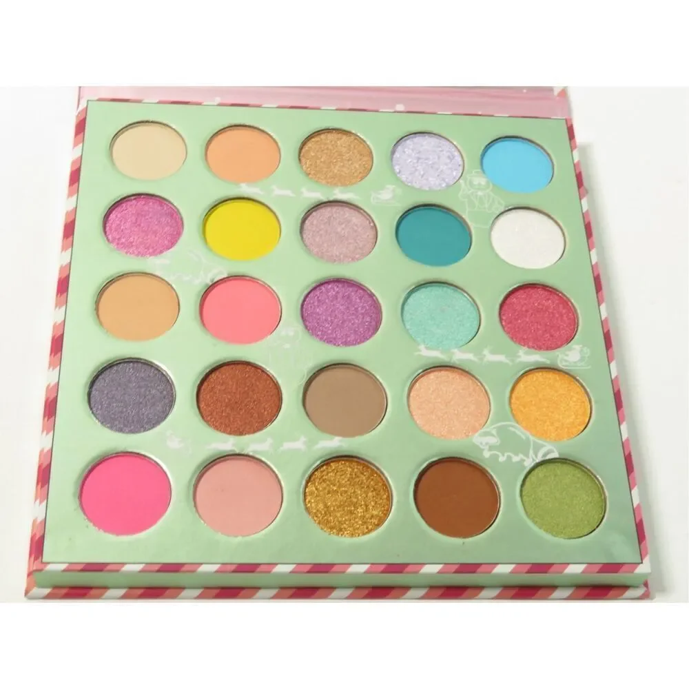 Elf X Revolution Ninny Muggins Eyeshadow Palette Highlighter Lip Balm & Scrub NI
